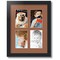 ArtToFrames Collage Photo Picture Frame with 4 - 4x6 inch Openings, Framed in Black with Over 62 Mat Color Options and Regular Glass (CSM-3926-2)